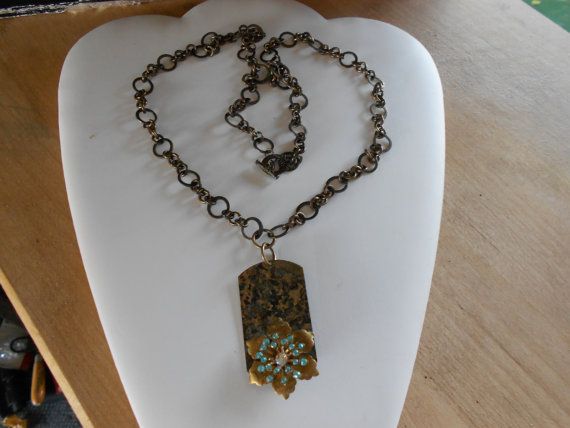 Handmade Brass Necklace